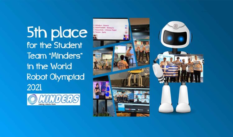 5th place for the Student Team “Minders” in the World Olympiad in Educational Robotics