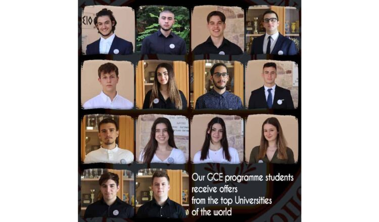 Our GCE programme students receive offers from the top Universities of the world