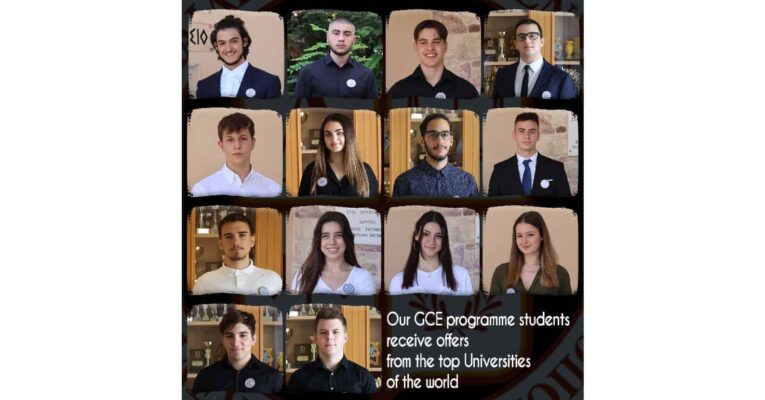 Our GCE programme students receive offers from the top Universities of the world