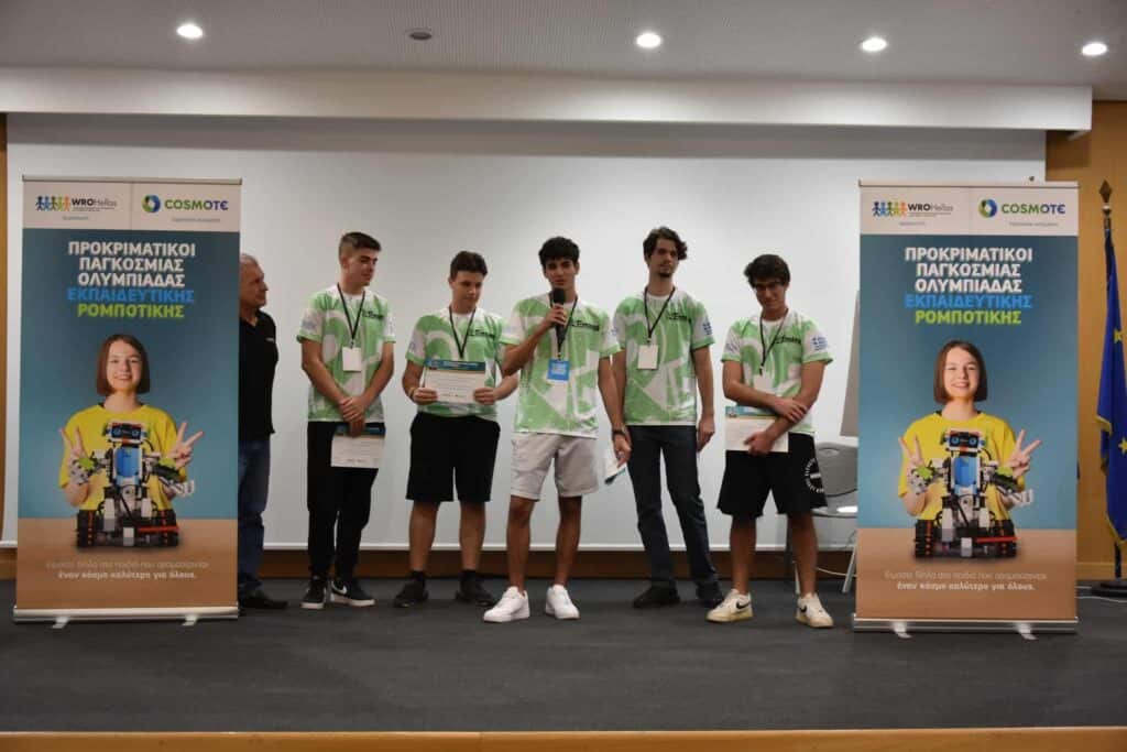 1st and 2nd place in the Educational Robotics Qualification Games and