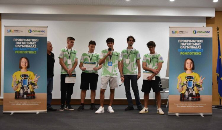 1st and 2nd place in the Educational Robotics Qualification Games and representation in the Educational Robotics Olympiad