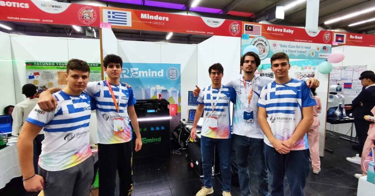 Start Up Award for Minders Student Team at WRO World Educational Robotics Olympiad